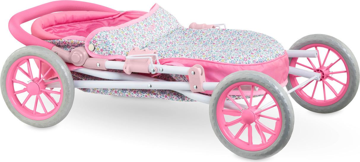 BB 14" & 17" & 20" Carriage - Bright Pink Floral