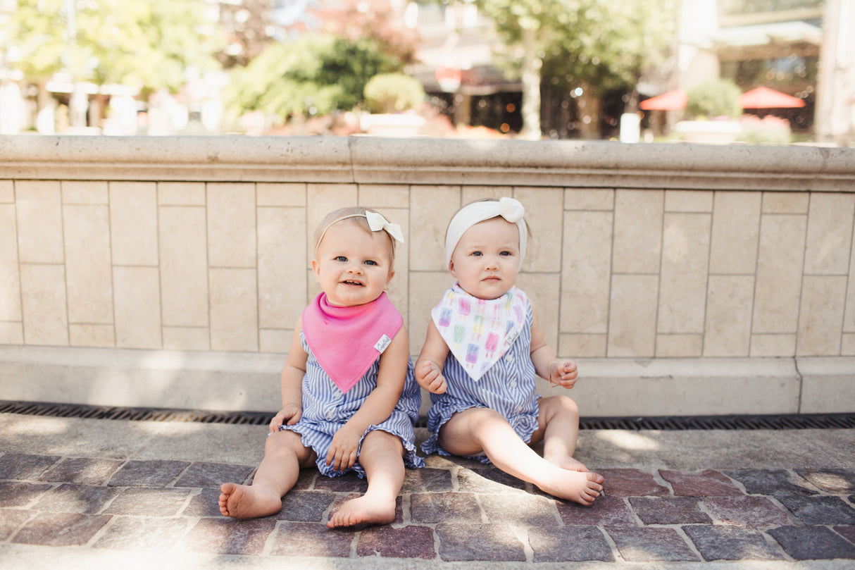 Summer Baby Bandana Bib Set (4-pack)