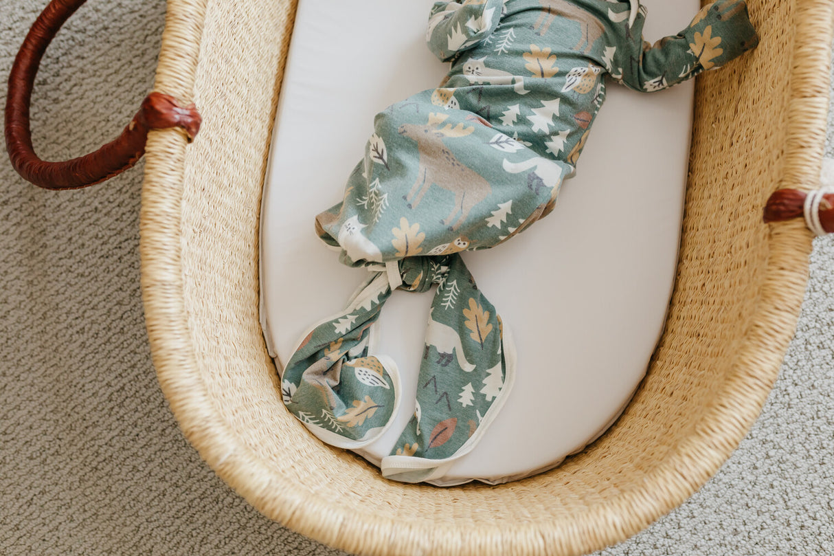 Atwood Newborn Knotted Gown