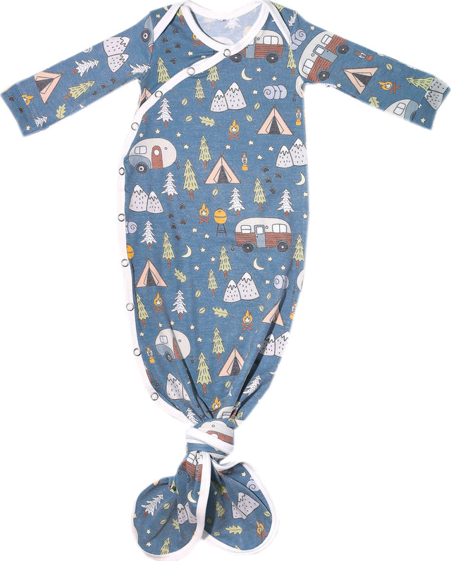 Bridger Newborn Knotted Gown