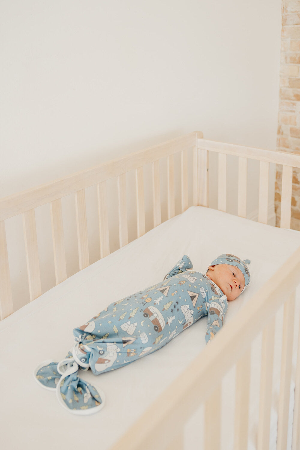 Bridger Newborn Knotted Gown