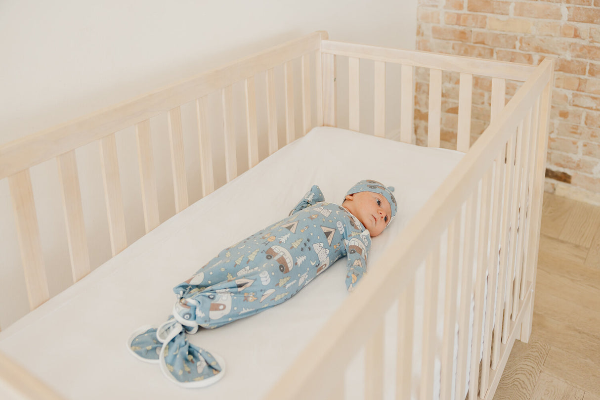 Bridger Newborn Knotted Gown