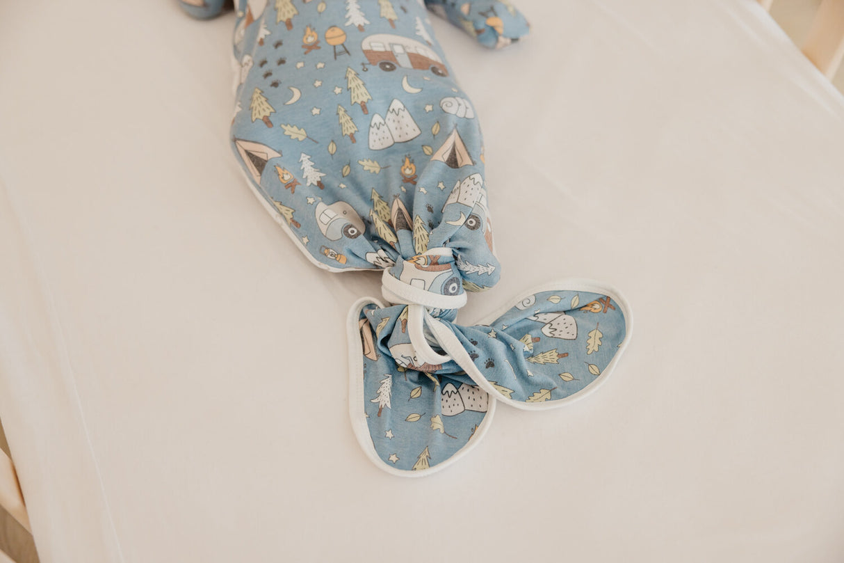 Bridger Newborn Knotted Gown
