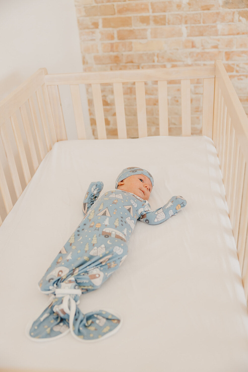 Bridger Newborn Knotted Gown