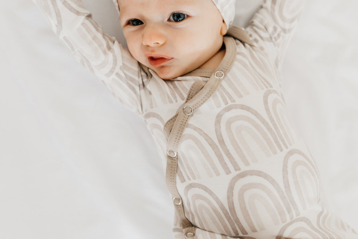 Bliss Newborn Knotted Gown