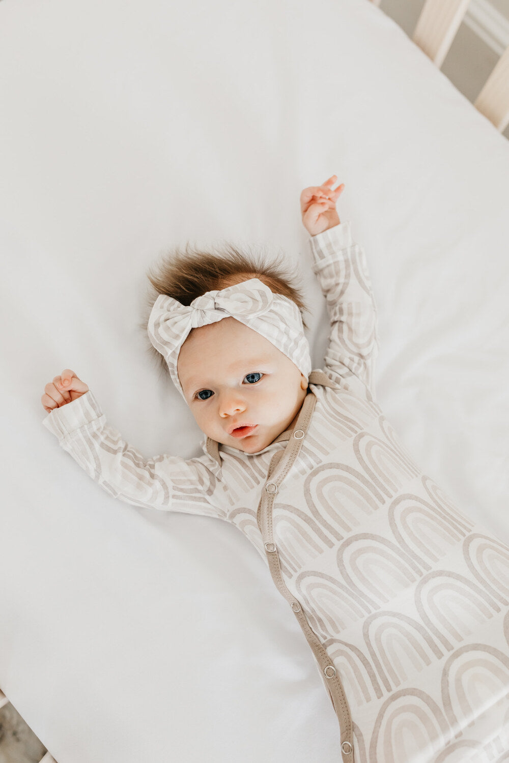 Bliss Newborn Knotted Gown