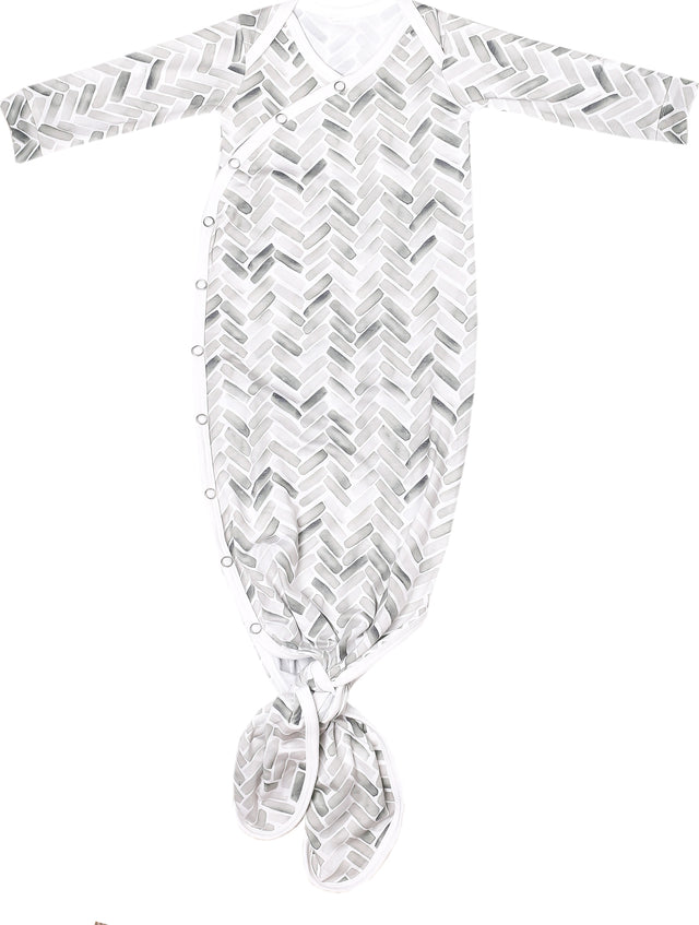 Alta Knotted Gown 0-4mo