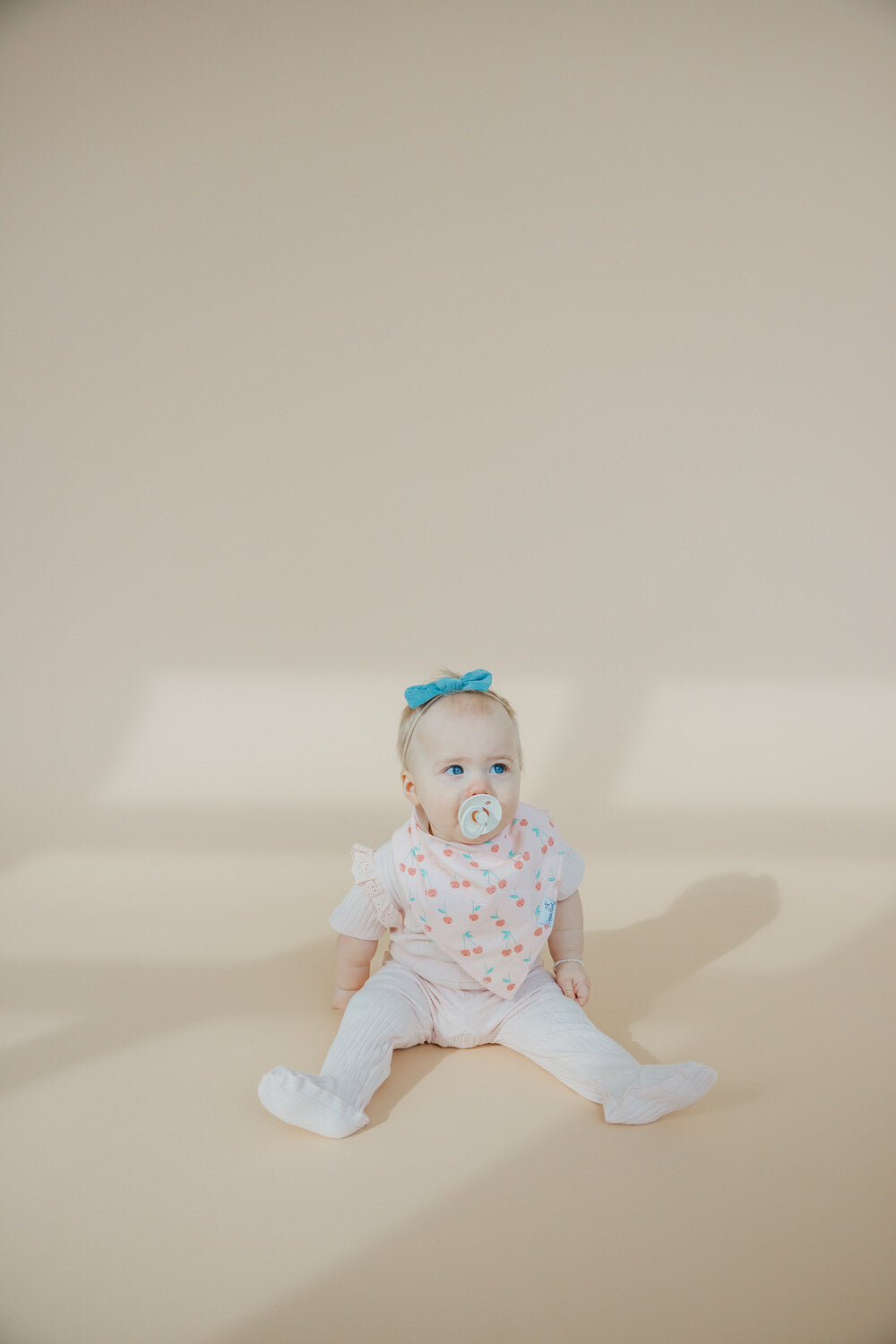 Cheery Bandana Bib Set