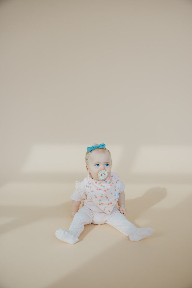 Cheery Bandana Bib Set