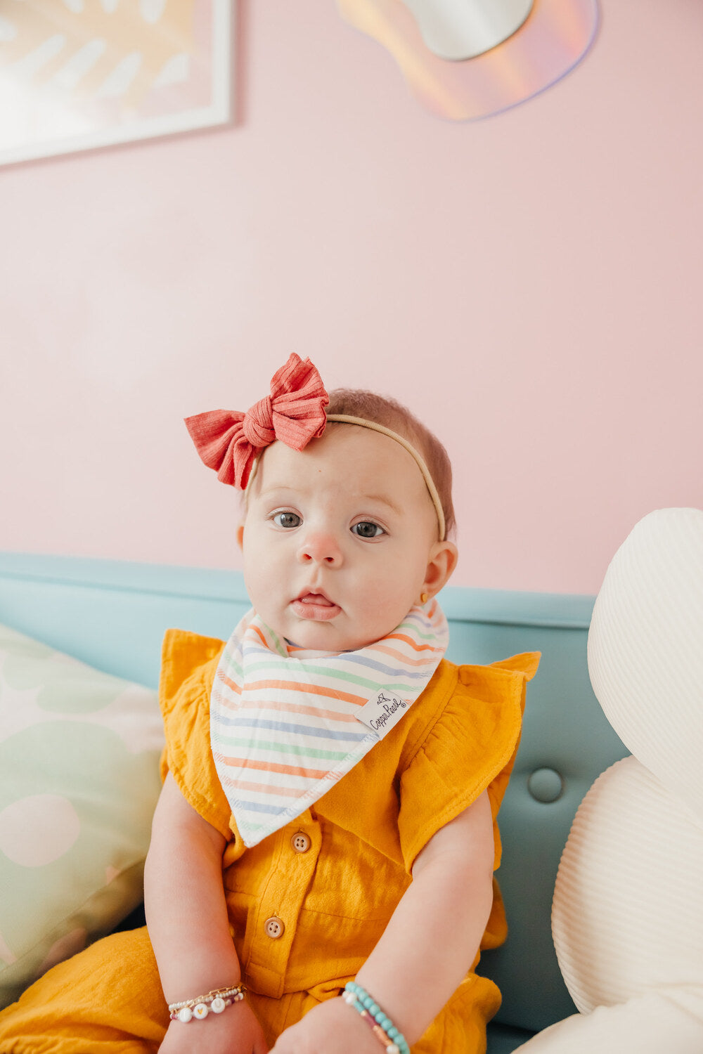 Cheery Bandana Bib Set