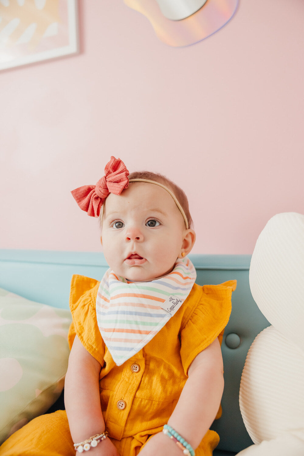 Cheery Bandana Bib Set