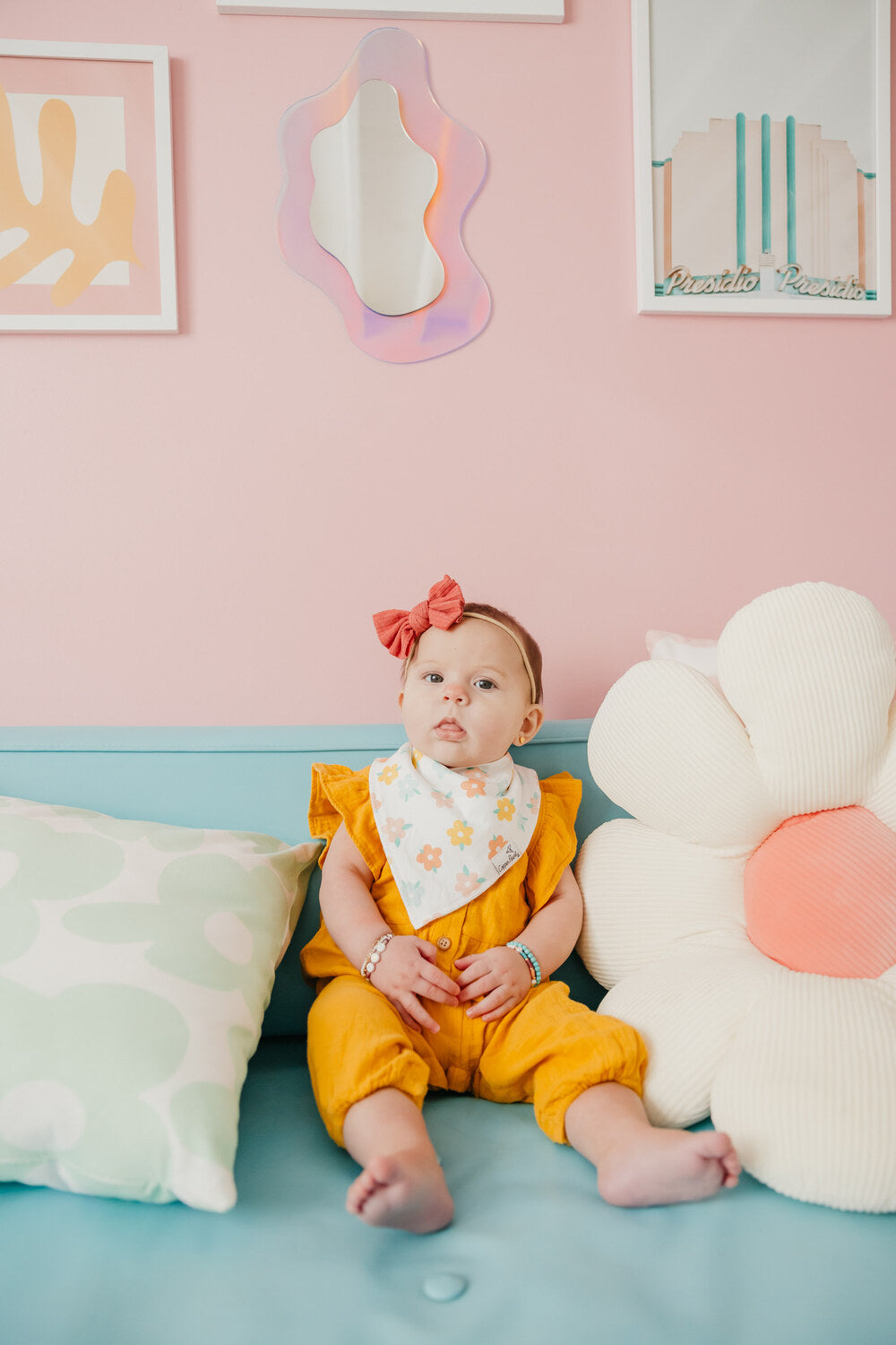 Cheery Bandana Bib Set