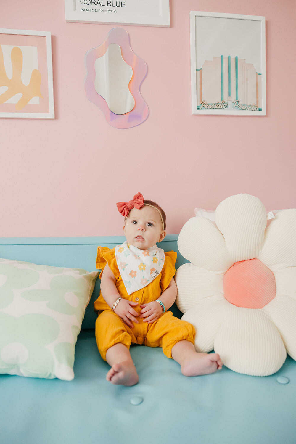 Cheery Bandana Bib Set