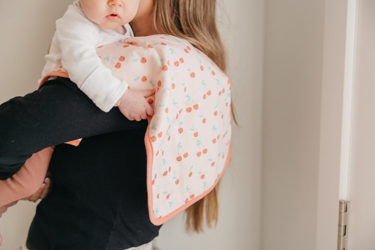 Cheery Burp Cloth Set