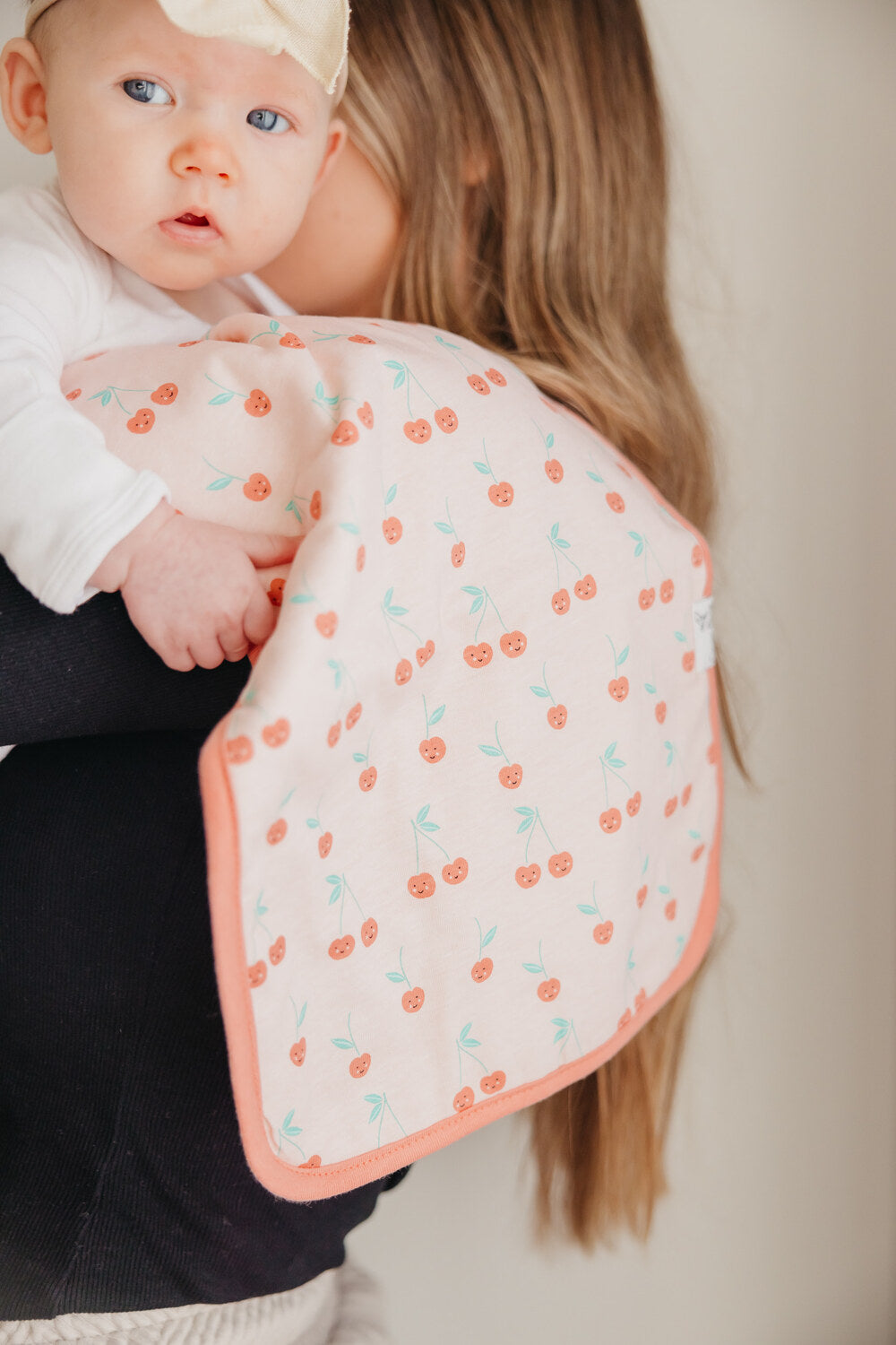 Cheery Burp Cloth Set