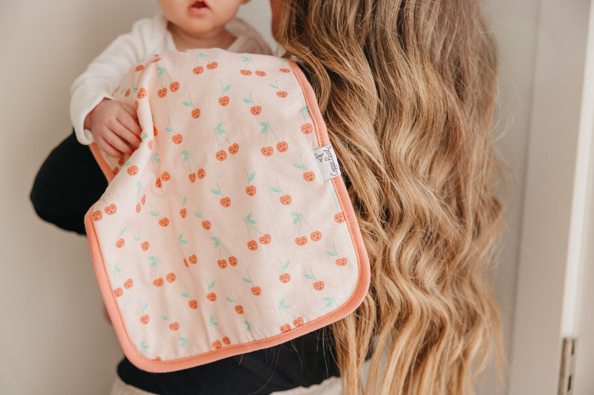 Cheery Burp Cloth Set