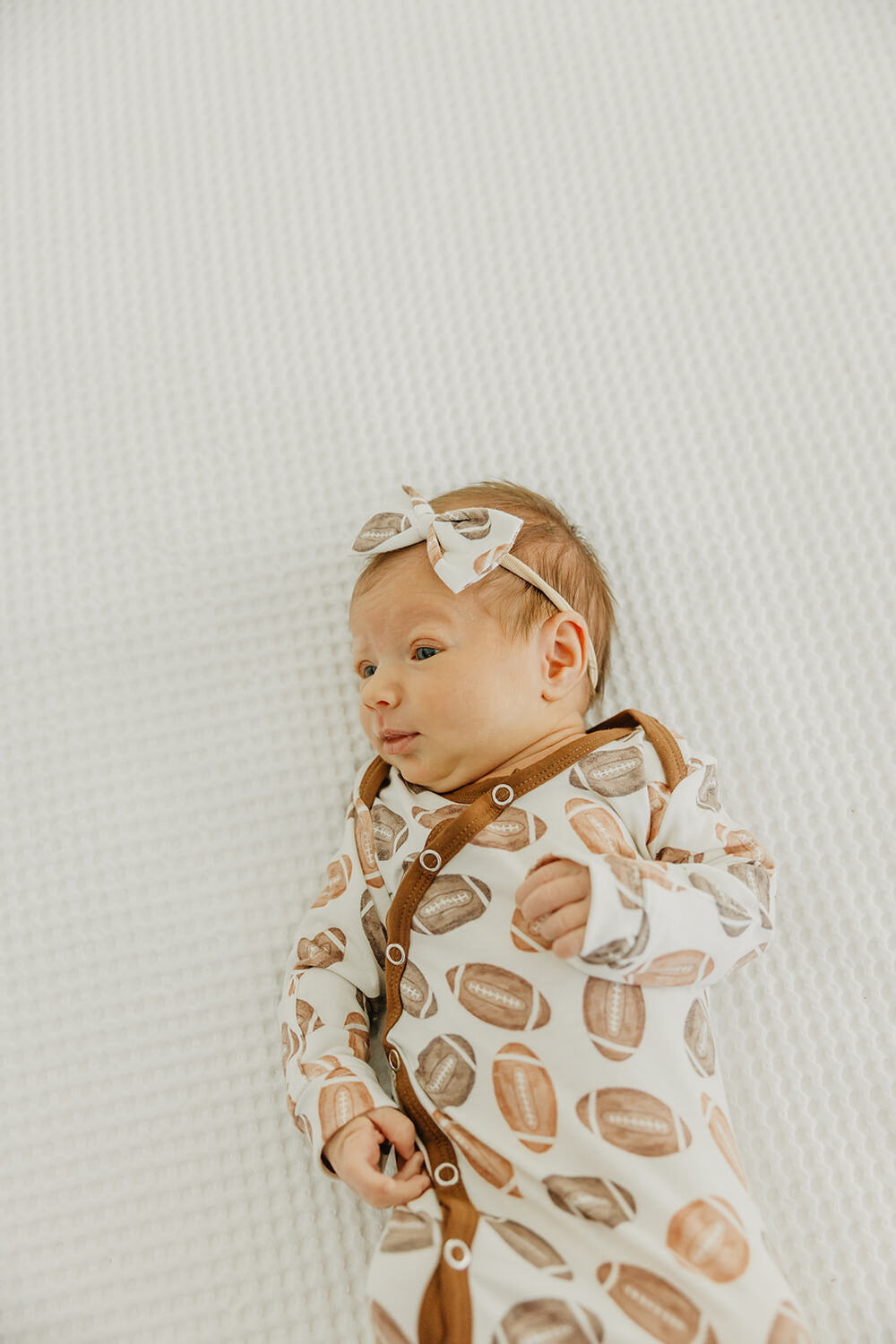 Blitz Newborn Knotted Gown