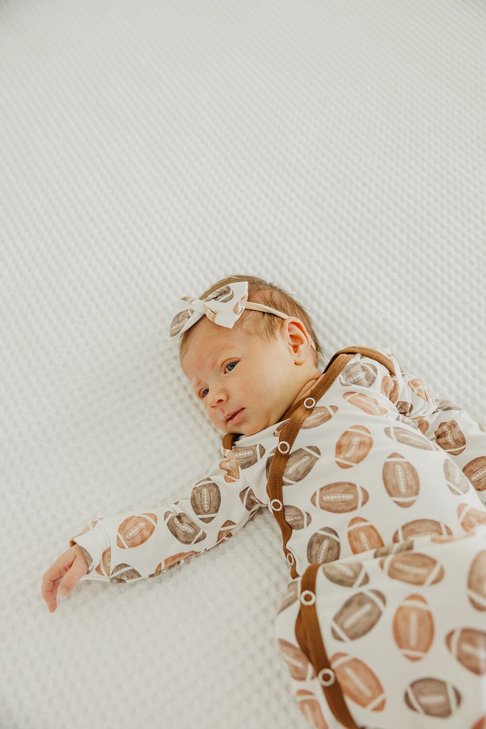 Blitz Newborn Knotted Gown