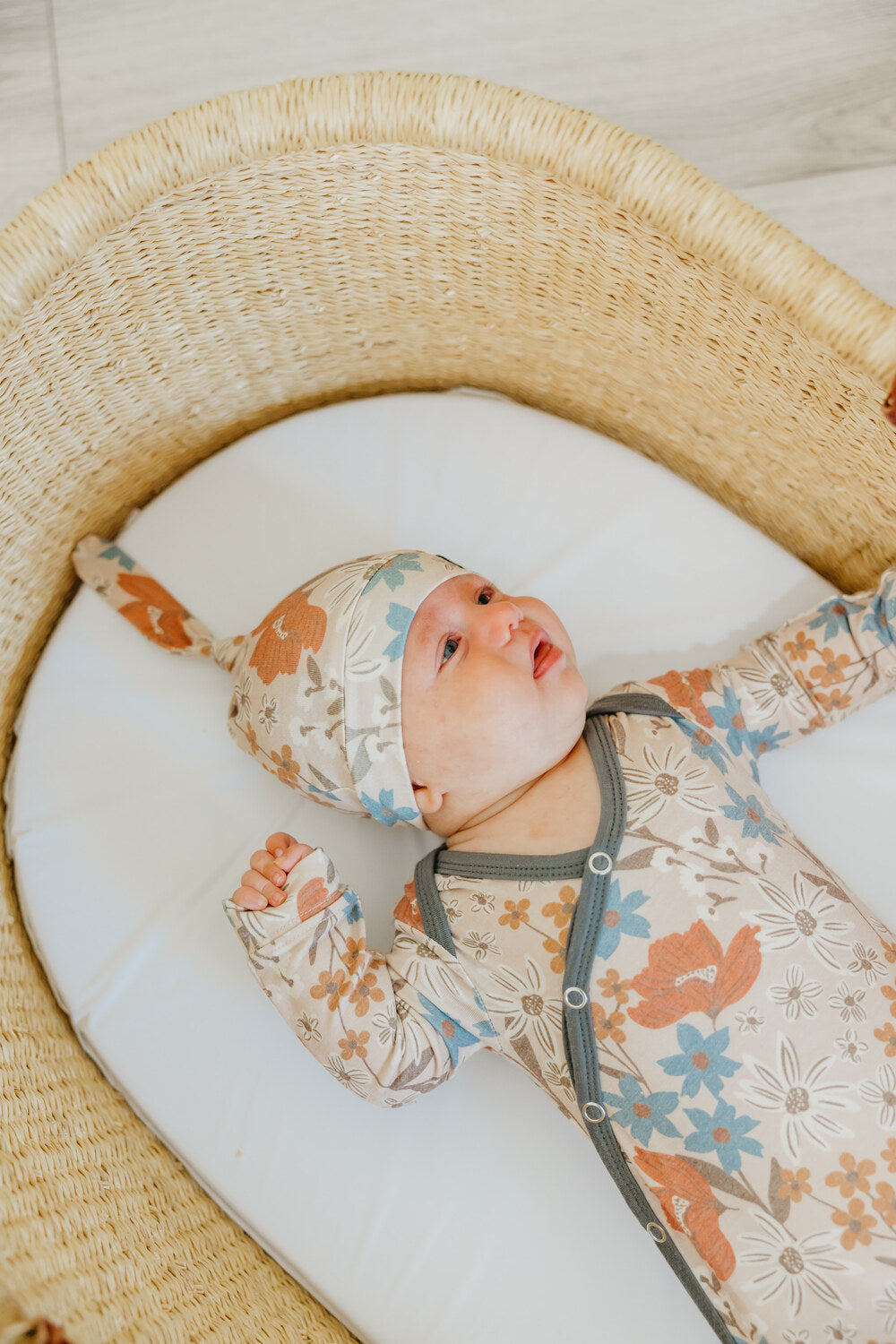 Eden Newborn Knotted Gown