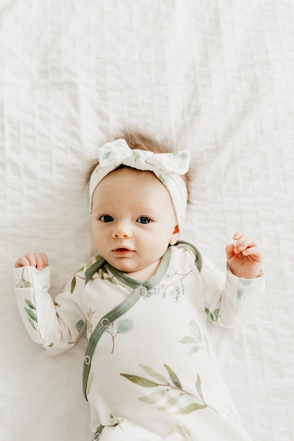 Haven Newborn Knotted Gown
