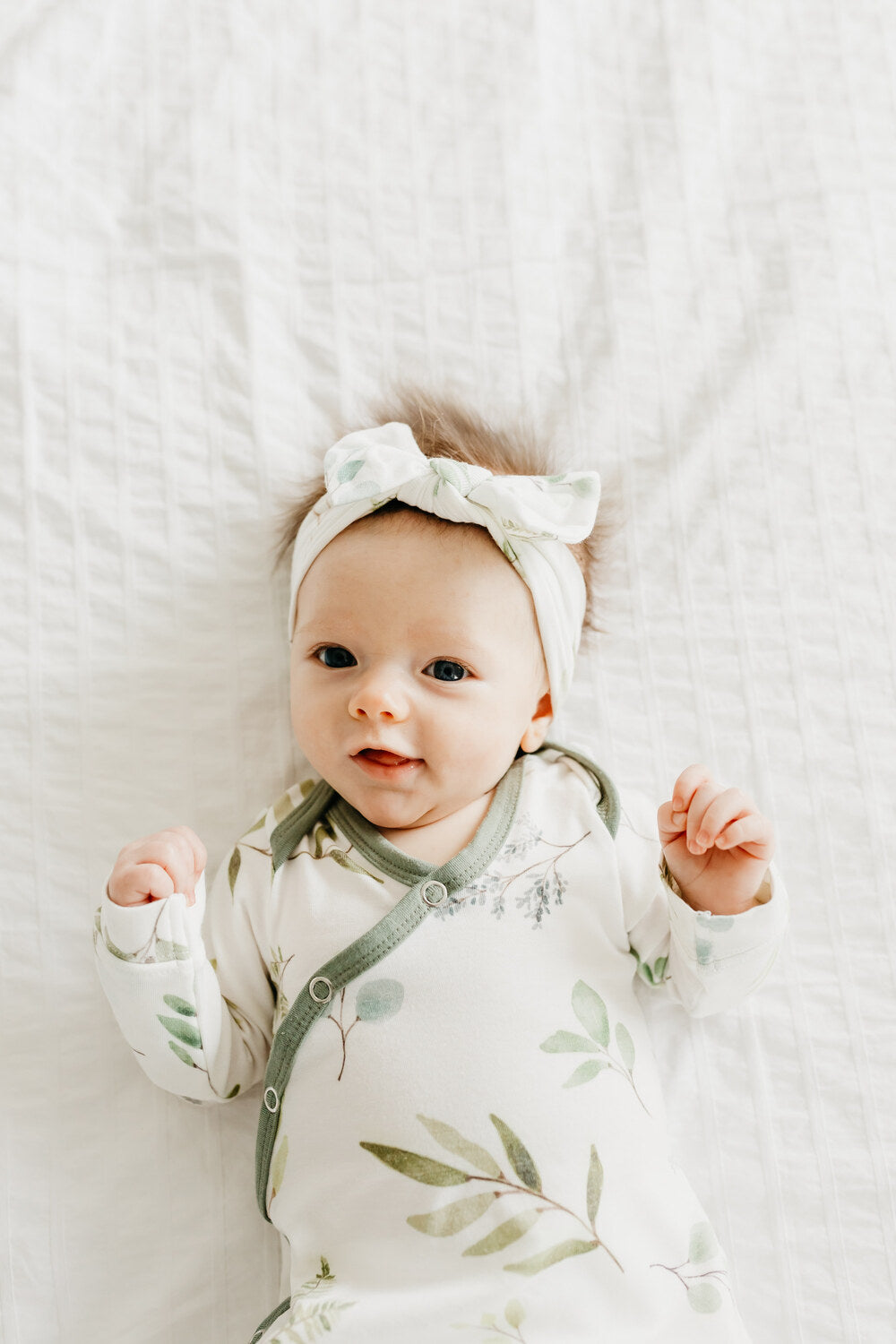 Haven Newborn Knotted Gown