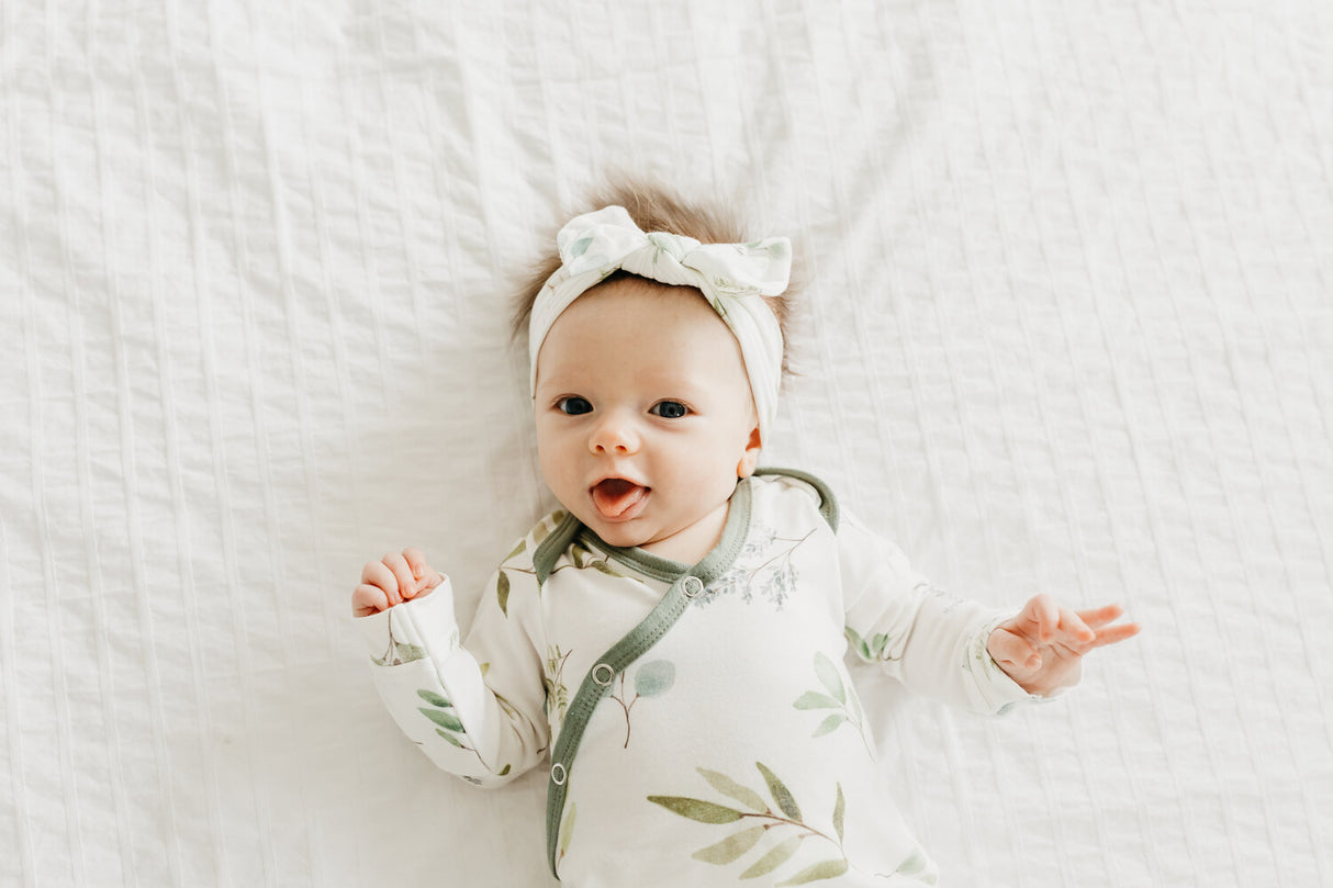 Haven Newborn Knotted Gown