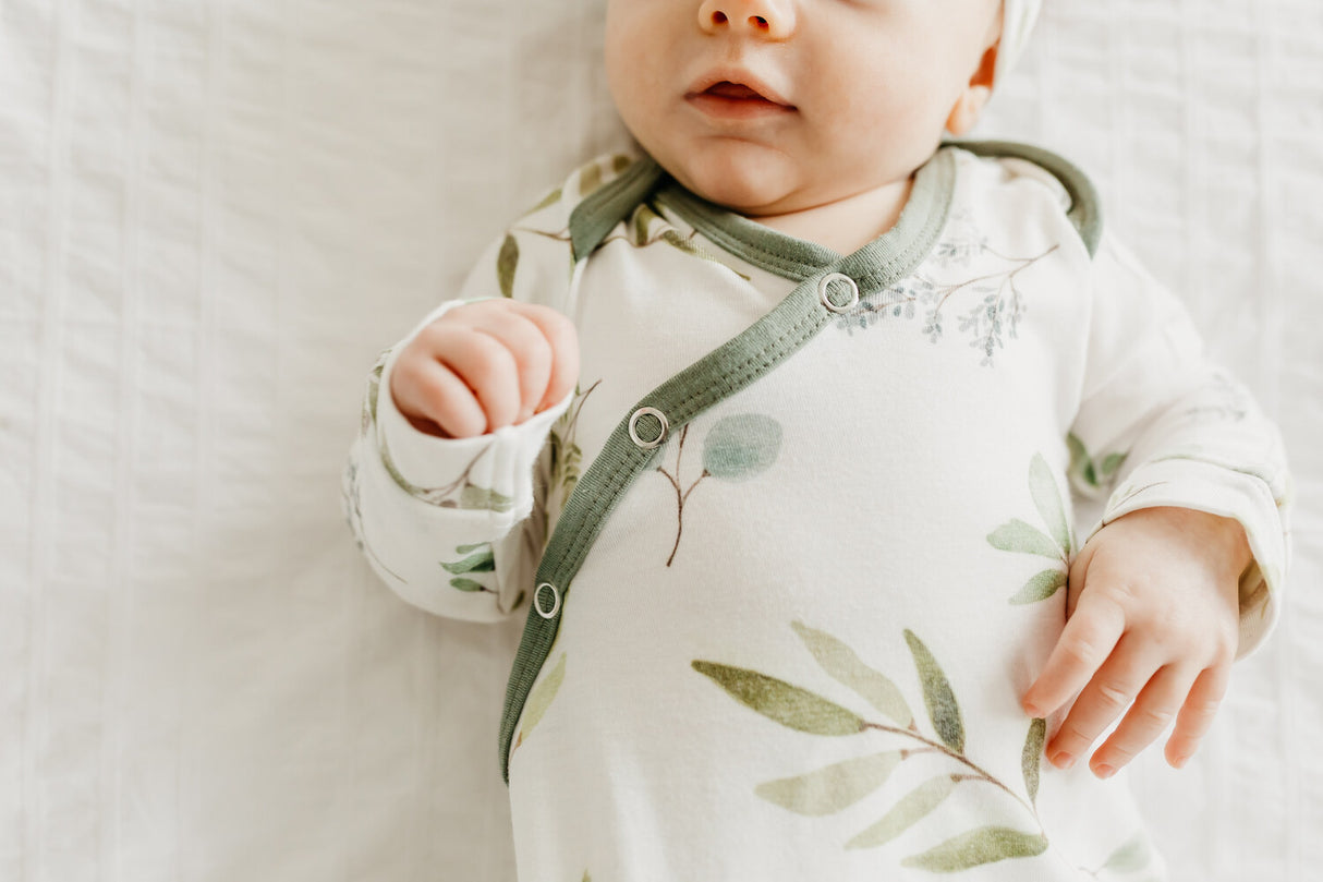 Haven Newborn Knotted Gown
