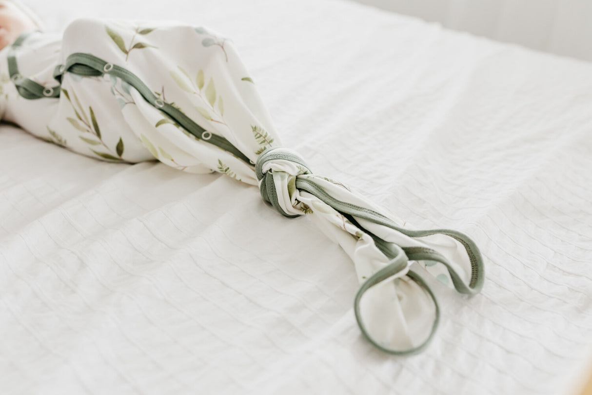 Haven Newborn Knotted Gown