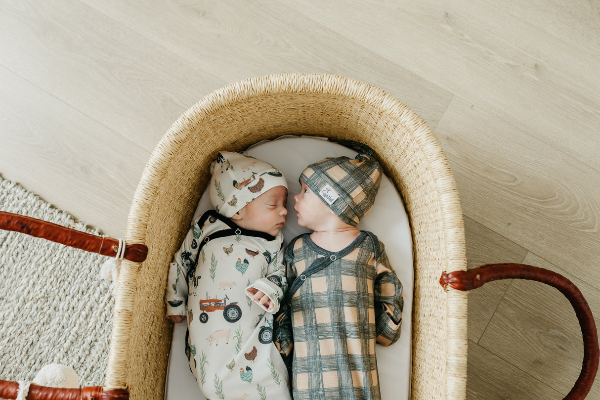 Jo Newborn Knotted Gown