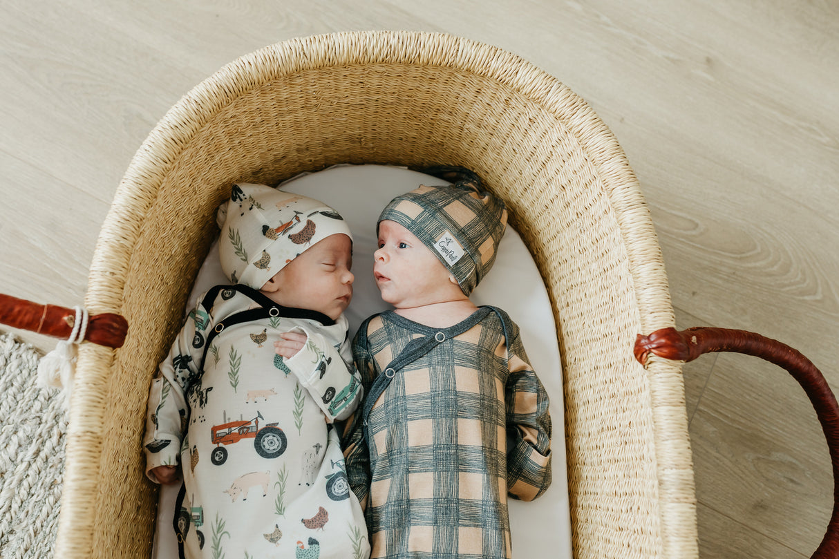 Jo Newborn Knotted Gown