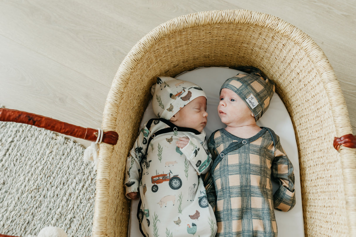 Jo Newborn Knotted Gown