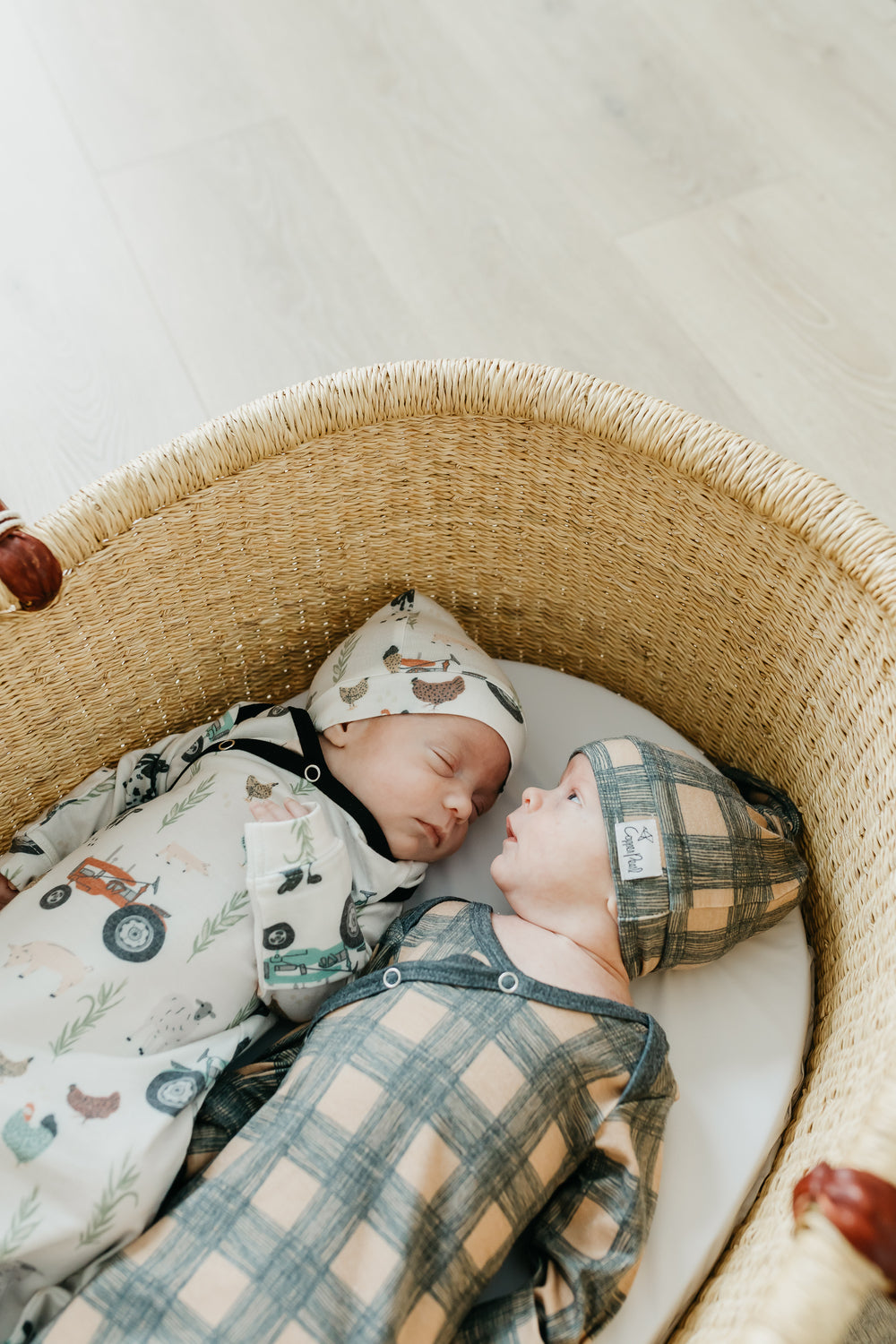 Jo Newborn Knotted Gown