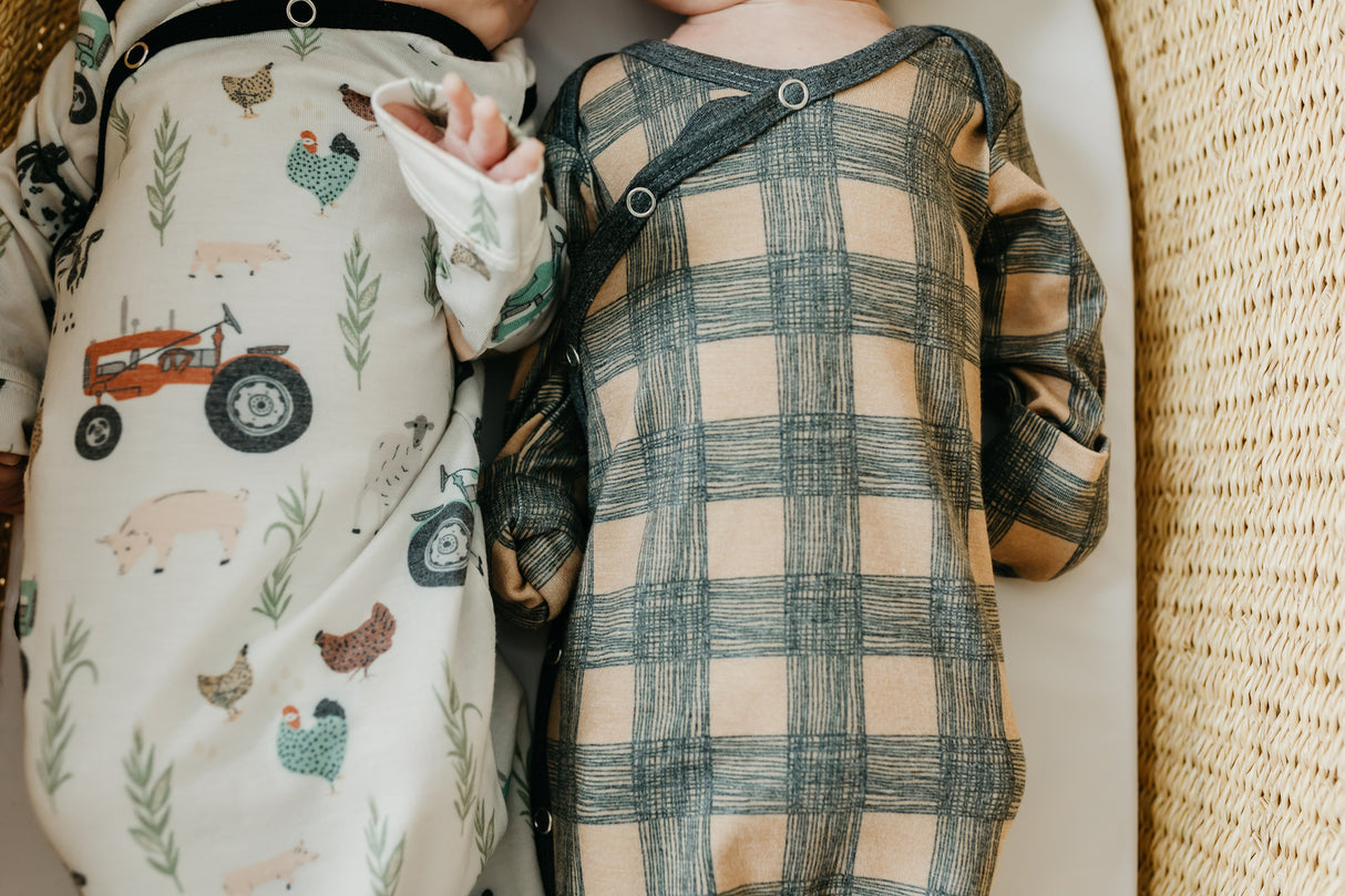 Jo Newborn Knotted Gown