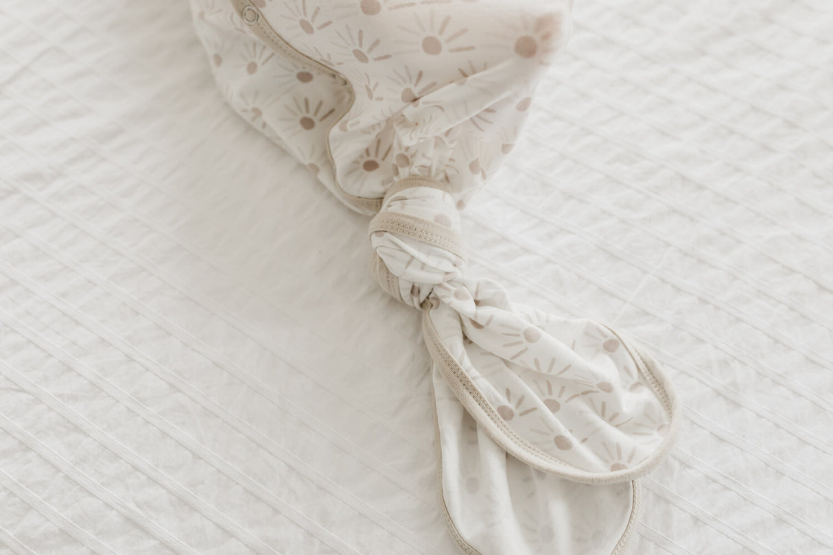 Shine Newborn Knotted Gown