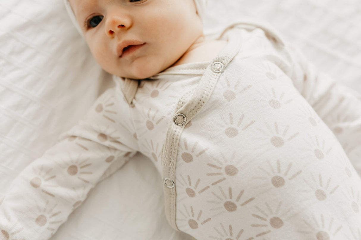 Shine Newborn Knotted Gown