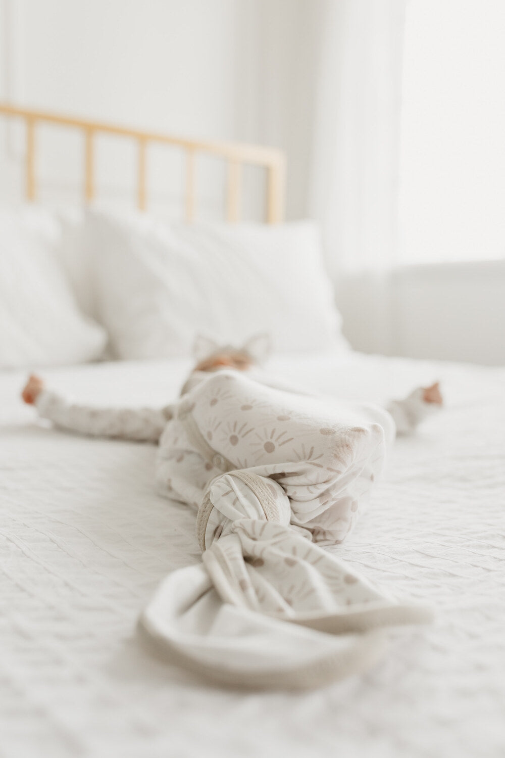 Shine Newborn Knotted Gown