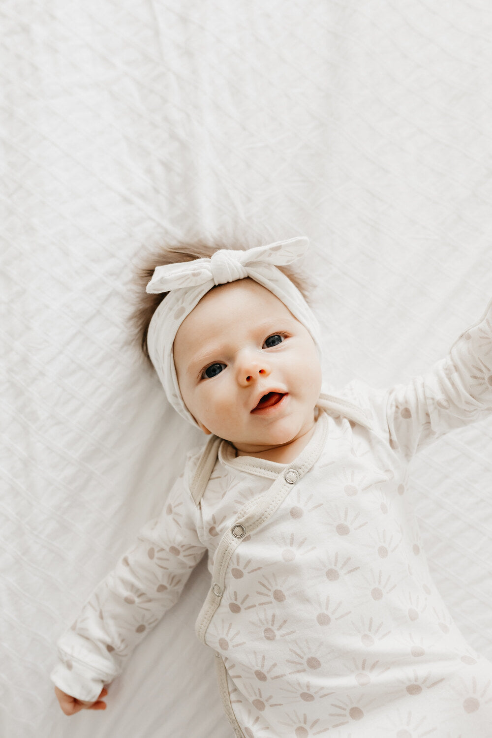 Shine Newborn Knotted Gown