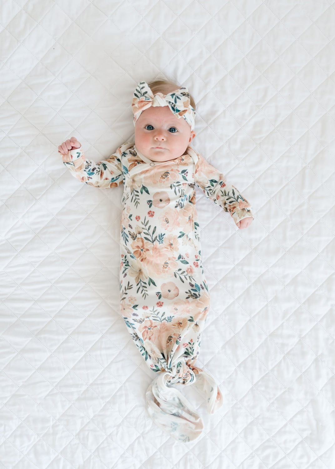 Autumn Knotted Gown 0-4mo
