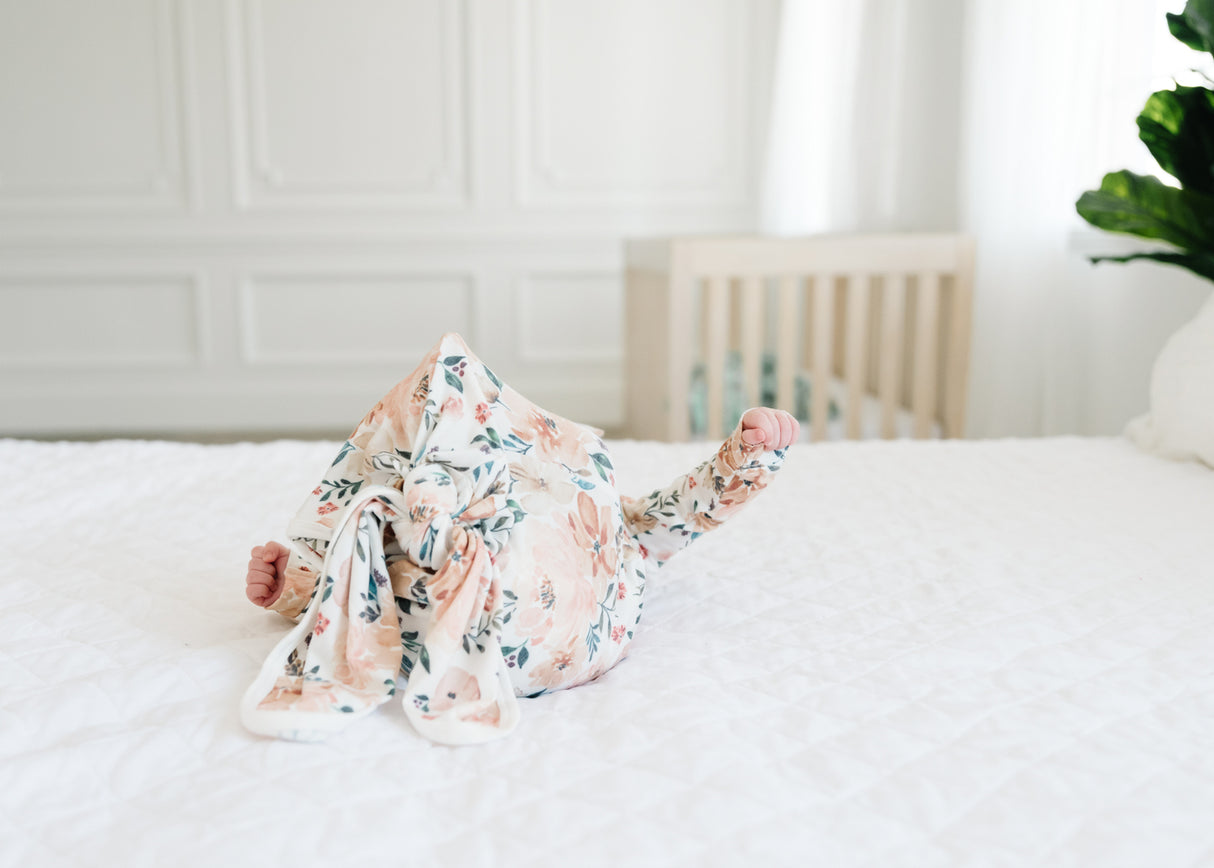 Autumn Knotted Gown 0-4mo