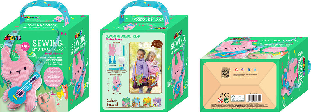 Sewing Kit - Musical Bunny