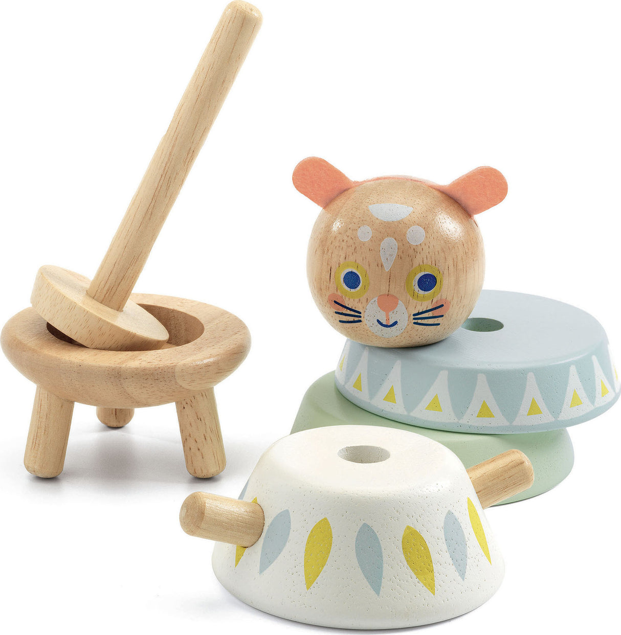 BabySouri Wooden Stack Rings