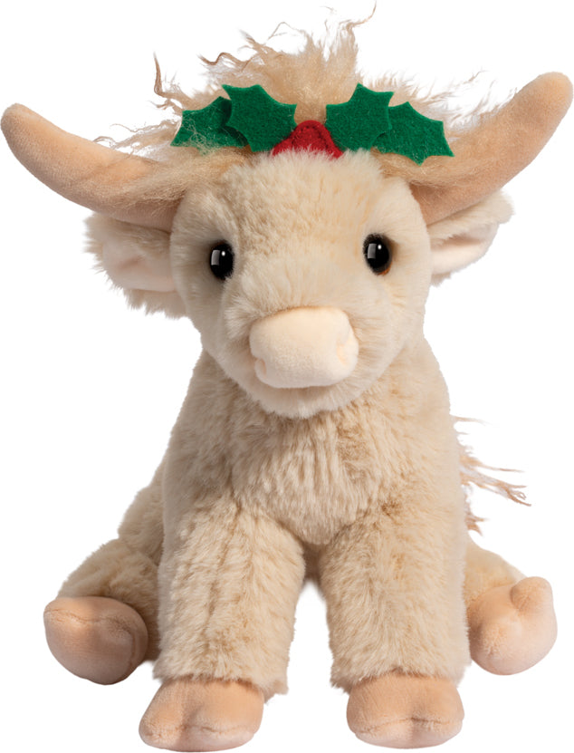 Laddie Holiday Highland Cow Mini Soft