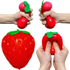Strawberry Squishy Toy