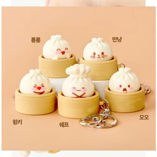 Dumpling Keychains