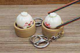Dumpling Keychains