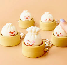 Dumpling Keychains