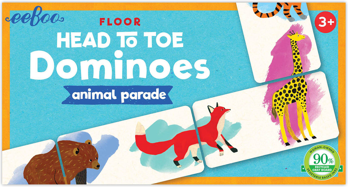 Head to Toe Dominoes (pre-school game)
