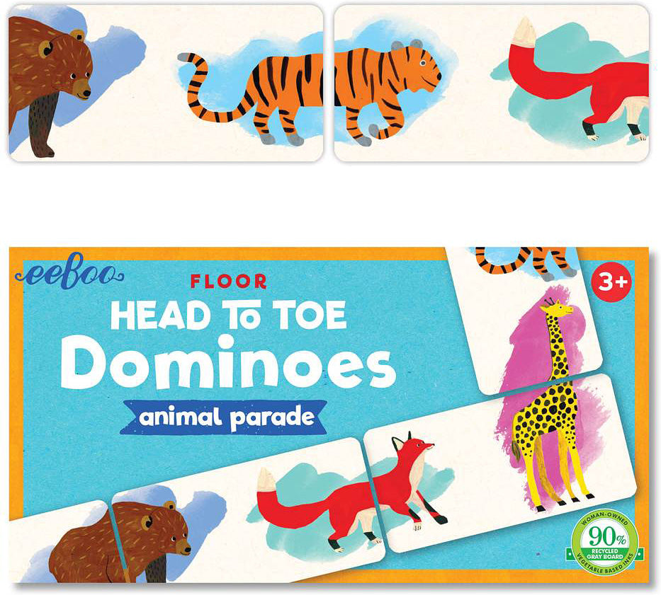 Head to Toe Dominoes (pre-school game)