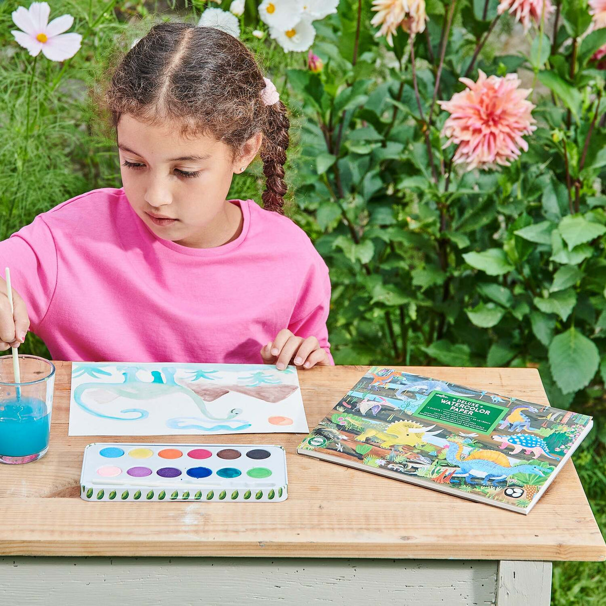 Dinosaur 12 Watercolors