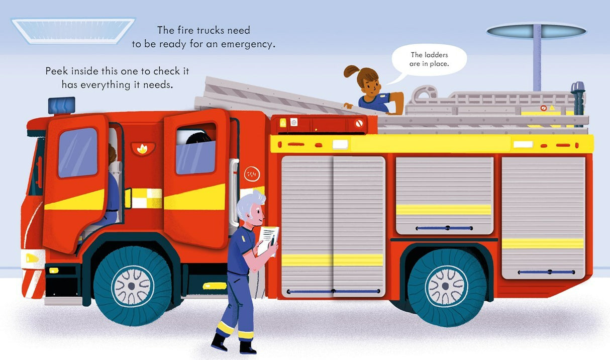 Peek Inside, How a Fire Truck Works